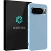 Image de Hoesje Geschikt voor Google Pixel 10 Pro - Sterk & Shockproof - Siliconen Case - Hoes Cover - Lichtblauw