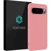 Image de Hoesje Geschikt voor Google Pixel 10 Pro - Sterk & Shockproof - Siliconen Case - Hoes Cover - Lichtroze