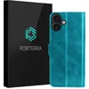 Image de Hoesje Geschikt voor Apple iPhone 17 - Luxe Bookcase - Walletcase Hoes - Portemonnee - Cover - Turquoise