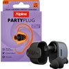 Image de Alpine PartyPlug Oordopjes Festival - Nieuw & Verbeterd - 19dB Gehoorbescherming voor Muziek, Concerten, Feesten & Festivals - Hoge Muziekkwaliteit - Herbruikbare Earplugs - 3 Maten S/M/L - Oordoppen Incl. Premium Filter & Opbergcase - Zwart