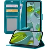 Image de Hoesje - Met Pasjeshouder - Geschikt voor Google Pixel 10 Pro - Luxe Bookcase Portemonee - Flip Case - Kunstleer Book Case - Flipcase - Book Cover - Walletcase - Portemonneehoes - Telefoonhoesjes - Turquoise