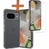 Image de Hoes - Met Screenprotector - Geschikt voor Google Pixel 10 - Sterk & Shockproof - Back Cover - Siliconen Case - Telefoon Hoes - Transparant