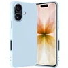 Image de Hoes - Geschikt voor Apple iPhone 17 - Sterk & Shockproof - Hoesje Cover - Siliconen Case - Lichtblauw