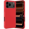 Image de Hoes - Geschikt voor Apple iPhone 17 Pro - Sterk & Shockproof - Hoesje Cover - Siliconen Case - Rood