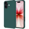 Image de Hoesje - Geschikt voor Apple iPhone 17 - Sterk & Shockproof - Hoes Cover - Siliconen Case - Donkergroen