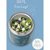 Image de Fresk Thermos Lunchbox 500 ml - RVS Voedselcontainer   BPA-vrij   Lekvrije dop   Thermosbeker   Food Jar tot 6 Uur Warm   Lunchpot - Voedselpot - Blauw - Shark