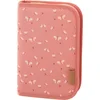 Image de Fresk Gevulde etui voor kinderen - Meisjes   Pennenzak voor onderweg of op school - Met potloden, gom en lineaal - Schoolspullen -Roze - Butterflies