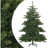 Image de vidaXL - Kunstmatige - Hinged - Kerstboom - Groen - 150 - cm - PVC, - staal