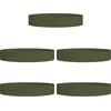 Image de vidaXL - Plantenring - 5 - st - Olijf - Groen - 120 - x - 120 - x - 20 - cm
