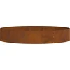 Image de vidaXL - Plantenring - Bruin - 120 - x - 120 - x - 20 - cm - Cortenstaal