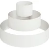 Image de vidaXL - Tuin - Plantpot - Wit - 90 - x - 90 - x - 20 - cm - Koudgewalst - staal