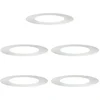 Image de vidaXL - geschikt - voor - vlakke - boomringen - 5 - pcs - Zilver - Ø50 - / - 80 - cm