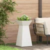 Image de vidaXL - Pilarenbak - 2 - pcs - Wit - 35 - x - 35 - x - 73 - cm