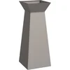Image de vidaXL - Pilarenbak - Zilver - 40 - x - 40 - x - 100 - cm