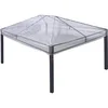 Image de vidaXL - Gazebo - hoes - vervanging - 400 - x - 300 - x - 32 - cm - Transparant - PVC