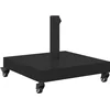 Image de vidaXL - Parasolvoet - Zwart - 45 - x - 45 - x - 31,5 - cm