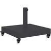 Image de vidaXL - Parasolvoet - Donkergrijs - 45 - x - 45 - x - 31,5 - cm