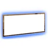Image de vidaXL - Spiegel - Wandgemonteerd - Oud - Hout - 90 - x - 8,5 - x - 37 - cm - Bewerkt - hout