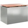 Image de vidaXL - Tuinbank - Zilver - Gegalvaniseerd - staal