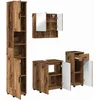 Image de vidaXL - Badkamermeubel - Set - 4 - st - Oud - Hout - 61 - x - 35 - x - 64 - cm