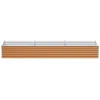Image de vidaXL - Verhoogde - plantenbak - 290 - x - 100 - x - 36 - cm - Gegevens - staal