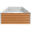 Image de vidaXL - Verhoogde - plantenbak - 485 - x - 100 - x - 36 - cm - Gegevens - staal
