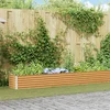 Image de vidaXL - Verhoogde - plantenbak - Lichtbruin - 1164 - x - 50 - x - 36 - cm