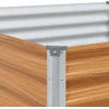 Image de vidaXL - Verhoogde - plantenbak - Lichtbruin - 390 - x - 100 - x - 68 - cm