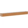 Image de vidaXL - Verhoogde - plantenbak - Lichtbruin - 390 - x - 50 - x - 36 - cm - Gegevens - staal