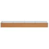 Image de vidaXL - Verhoogde - plantenbak - 390 - x - 100 - x - 36 - cm - Gegevens - staal