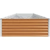 Image de vidaXL - Verhoogde - plantenbak - 775 - x - 100 - x - 36 - cm - Gegevens - staal