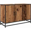 Image de vidaXL - Badkamerkast - met - opslag - Oud - Hout - 90 - x - 33 - x - 60 - cm - Bewerkt - hout