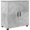 Image de vidaXL - Badkamerkast - Beton - Grijs - 61 - x - 35 - x - 64 - cm - Bewerkt - hout - & - Metaal