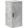 Image de vidaXL - Badkamerkast - Wandgemonteerd - Beton - Grijs - 30 - x - 31,5 - x - 61 - cm