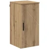 Image de vidaXL - Badkamerkast - Wandgemonteerd - Artisan - Eiken - 30 - x - 31,5 - x - 61 - cm