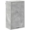 Image de vidaXL - Badkamerkast - Wandgemonteerd - Beton - Grijs - 39 - x - 23,5 - x - 65 - cm