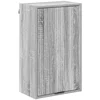Image de vidaXL - Badkamerkast - Wandgemonteerd - Grijs - Sonoma - 39 - x - 23,5 - x - 65 - cm