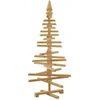 Image de vidaXL - Houten - kerstboom - KOTKA - Massief - grenenhout