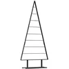 Image de vidaXL - Metalen - kerstboom - Zwart - 180 - cm - Staal