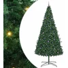 Image de vidaXL - Kerstboom - met - decoratieve - touwlichten - Groen - 400 - cm - PVC