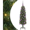 Image de vidaXL - Kunstkerstboom - Groen - 120 - cm - PVC - en - Staal - en - Kunststof