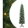 Image de vidaXL - Kunstkerstboom - Groen - 180 - cm - PVC - en - Staal - en - Kunststof