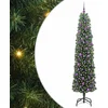 Image de vidaXL - Kunstkerstboom - Groen - 210 - cm - PVC - en - Staal - en - Kunststof