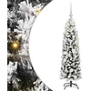 Image de vidaXL - Kunstkerstboom - Groen - 120 - cm - PVC - en - Staal - en - Kunststof