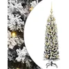 Image de vidaXL - Kunstkerstboom - Groen - 120 - cm - PVC - en - Staal - en - Kunststof
