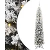 Image de vidaXL - Kunstkerstboom - Groen - 210 - cm - PVC - en - Staal - en - Kunststof