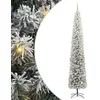 Image de vidaXL - Kunstkerstboom - Groen - 270 - cm - PVC - en - Staal - en - Kunststof