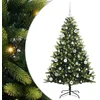Image de vidaXL - Kunstmatige - Gehingde - Kerstboom - 150 - LEDs - Groen - 150 - cm - PVC - en - PE