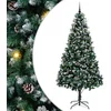 Image de vidaXL - Kunstkerstboom - Groen - 240 - cm - PVC - en - Staal - en - Kunststof