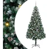 Image de vidaXL - Kunstkerstboom - Groen - 240 - cm - PVC - en - Staal - en - Kunststof
